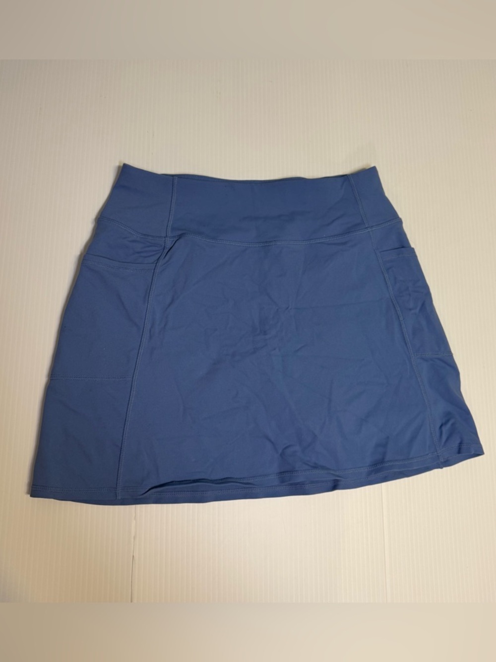Skechers Blue Athletic Skort with Pockets Size Small Performance Activewear